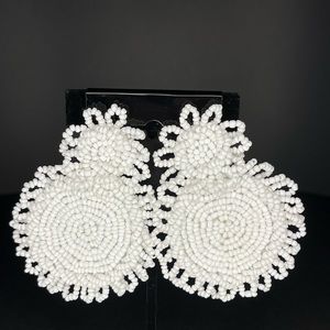 Large Beaded Earrings